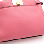 Fendi Micro Peekaboo Mini Bag 2-Way Crossbody Leather Pink Gold — view 7