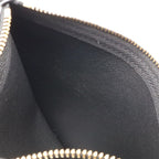 Saint Laurent Paris YSL Rive Gauche Bucket Bag Drawstring Felt Black — view 8