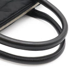 Prada Bomber Mini Boston Bag 2-Way Nylon Leather Nero Black — view 4