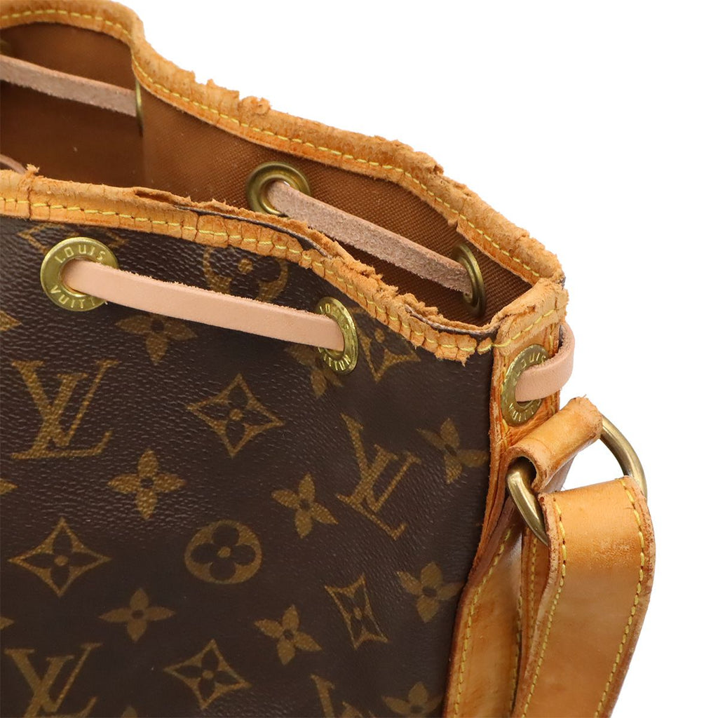 Louis Vuitton Monogram Noe Shoulder Bag Semi Drawstring — view 6