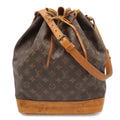Louis Vuitton Monogram Noe Shoulder Bag Semi Drawstring