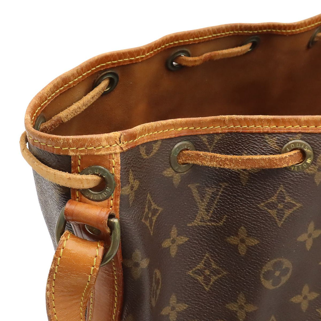 Louis Vuitton Monogram Noe Shoulder Bag Semi Drawstring — view 6