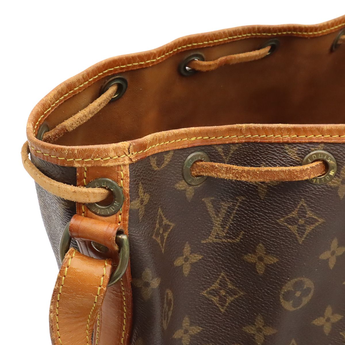 Louis Vuitton Monogram Noe Shoulder Bag Semi Drawstring — view 6