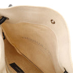 Saint Laurent Paris University Flat Shoulder Bag 2-Way Backpack Canvas Beige — view 7