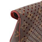 Louis Vuitton Monogram Perforated Flor Clutch Saumur — view 4