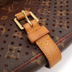 Louis Vuitton Monogram Perforated Flor Clutch Saumur — view 5
