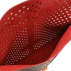 Louis Vuitton Monogram Perforated Flor Clutch Saumur — view 7