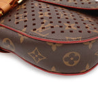 Louis Vuitton Monogram Perforated Flor Clutch Saumur — view 3