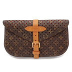 Louis Vuitton Monogram Perforated Flor Clutch Saumur