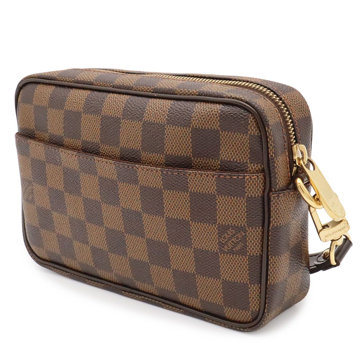 Louis Vuitton Damier Pochette Billet Macao Clutch Handbag Business — view 2