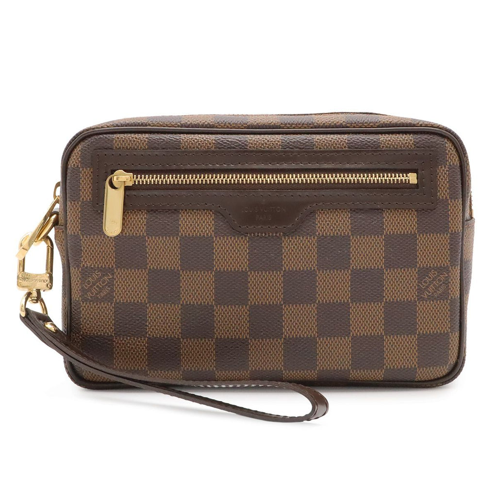 Louis Vuitton Damier Pochette Billet Macao Clutch Handbag Business