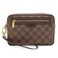 Louis Vuitton Damier Pochette Billet Macao Clutch Handbag Business
