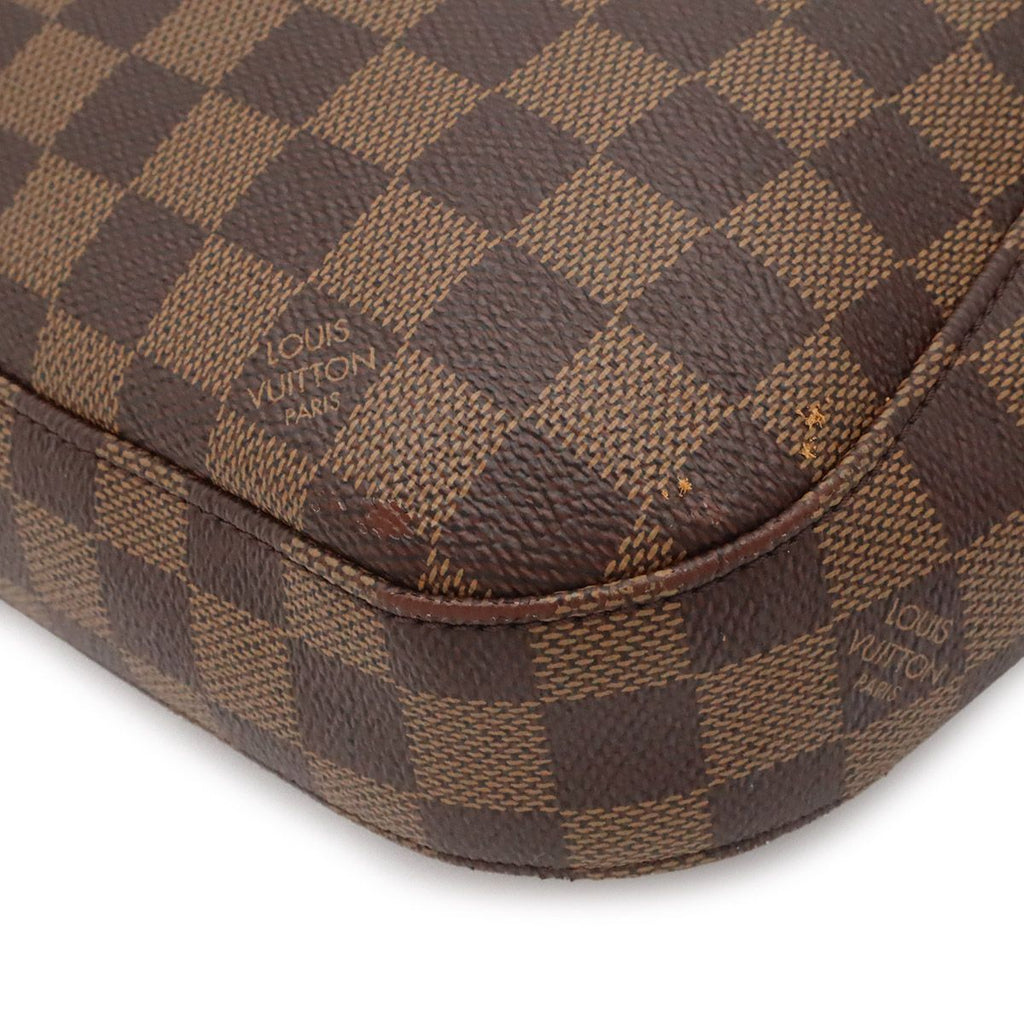Louis Vuitton Damier South Bank Shoulder Bag Crossbody Fringe Tassel Charm — view 3