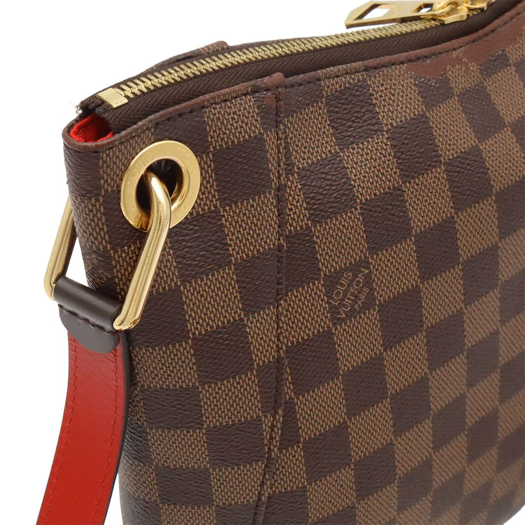 Louis Vuitton Damier South Bank Shoulder Bag Crossbody Fringe Tassel Charm — view 4