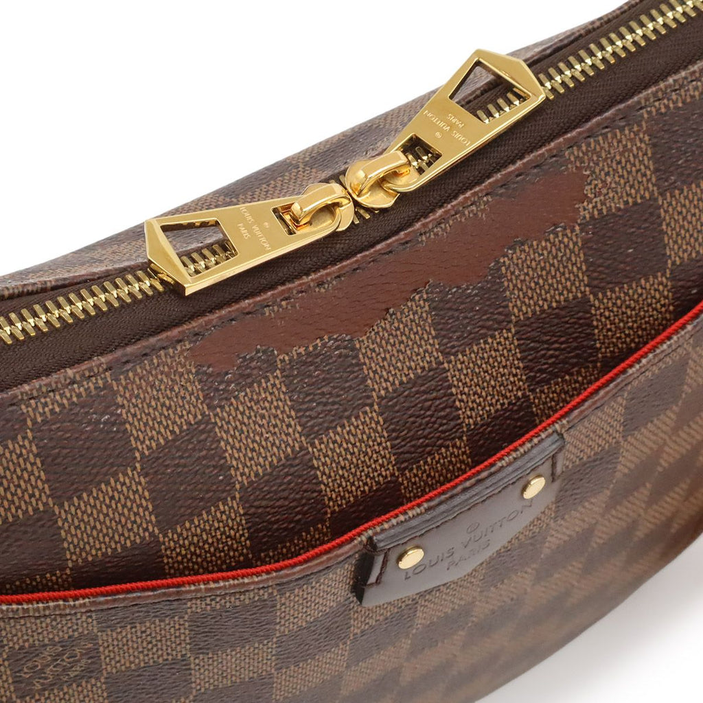 Louis Vuitton Damier South Bank Shoulder Bag Crossbody Fringe Tassel Charm — view 7