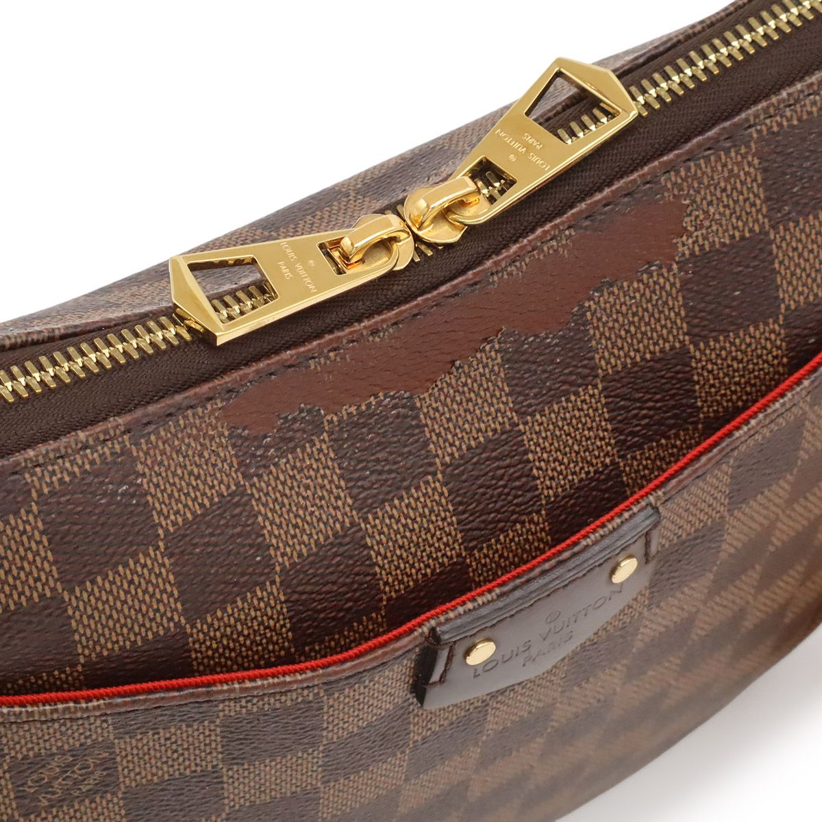Louis Vuitton Damier South Bank Shoulder Bag Crossbody Fringe Tassel Charm — view 7