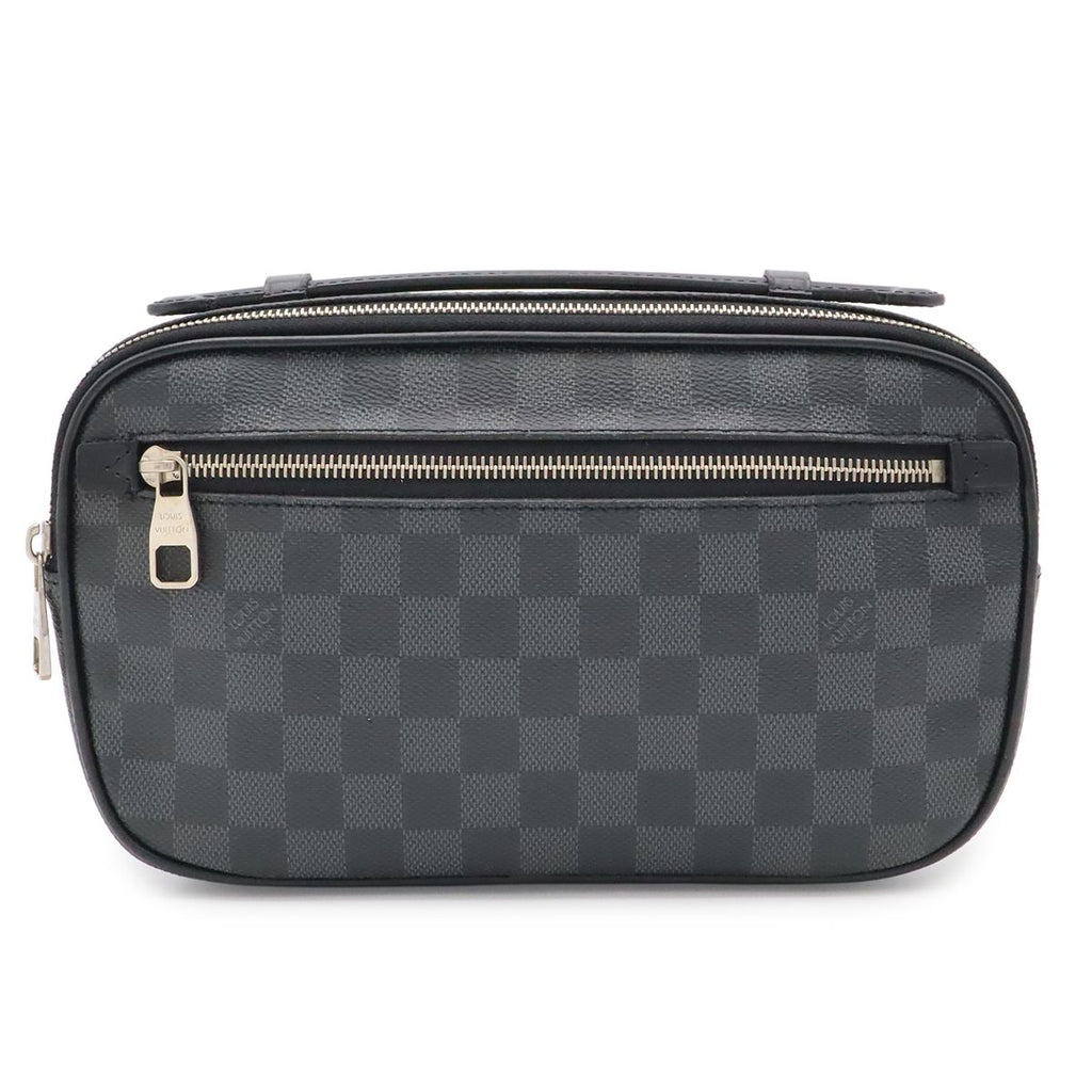 Louis Vuitton Damier Graphite Ambler Bum Bag Crossbody 2-Way