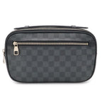 Louis Vuitton Damier Graphite Ambler Bum Bag Crossbody 2-Way