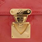 Louis Vuitton Monogram Vernis Malibu Street Handbag Pochette Mini Tote Patent — view 6