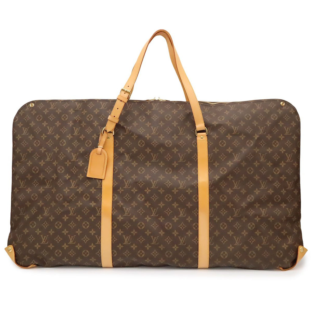 Louis Vuitton Monogram Cabour Garment Case Suit Cover Boston Bag Hanger Missing