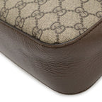 Gucci Neo Vintage GG Supreme Messenger Bag 2-Way Clutch Tiger Head Beige — view 3
