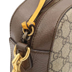 Gucci Neo Vintage GG Supreme Messenger Bag 2-Way Clutch Tiger Head Beige — view 6