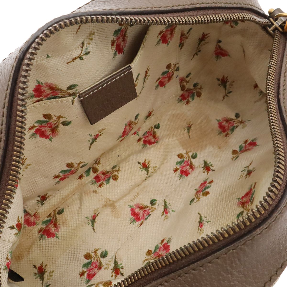 Gucci Neo Vintage GG Supreme Messenger Bag 2-Way Clutch Tiger Head Beige — view 7