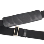 Prada Triangle Logo Shoulder Bag Cross Nappa Leather Nero Black Silver Overseas — view 4