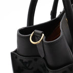 Louis Vuitton Monogram Tuffetage on My Side MM 2-Way Shoulder Bag Leather Noir — view 7