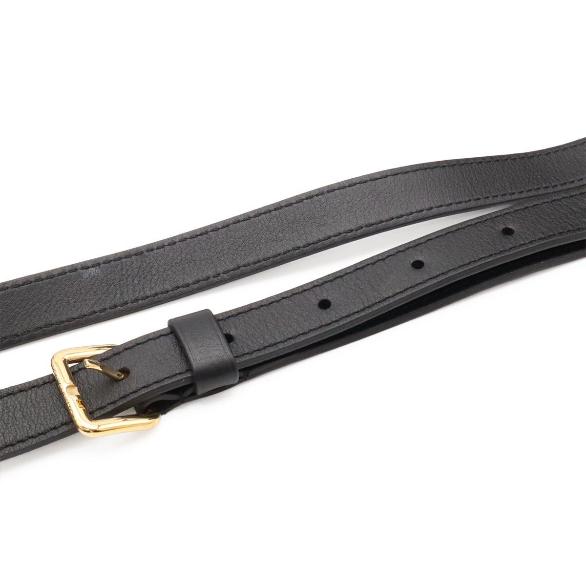 Louis Vuitton Monogram Tuffetage on My Side MM 2-Way Shoulder Bag Leather Noir — view 5