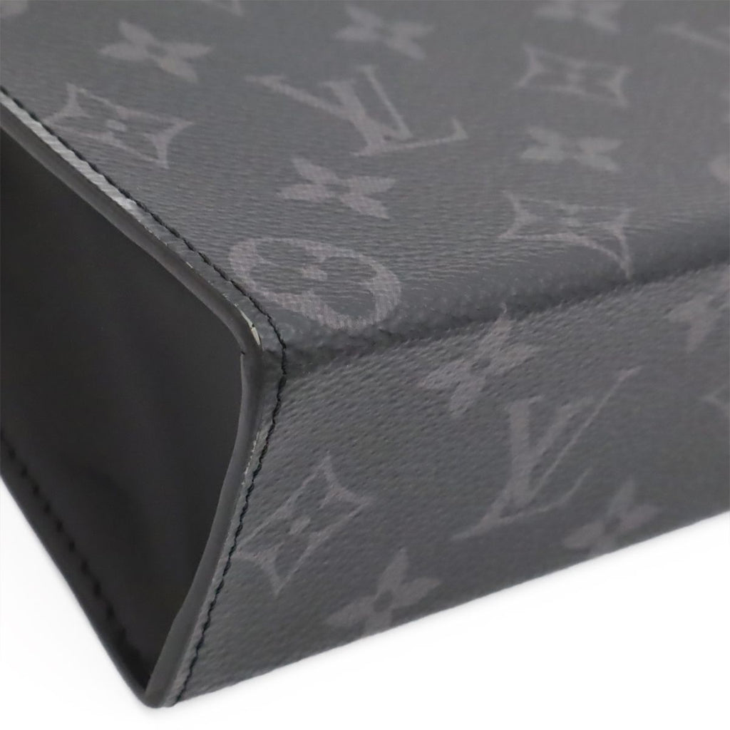 Louis Vuitton Monogram Eclipse Pochette Voyage MM Clutch — view 3