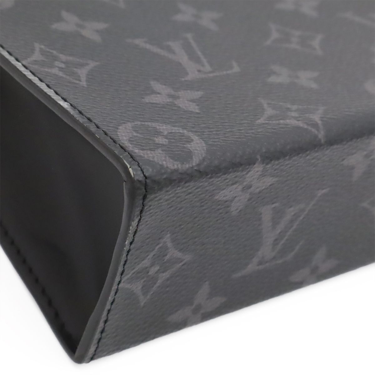 Louis Vuitton Monogram Eclipse Pochette Voyage MM Clutch — view 3