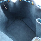 Louis Vuitton Epi Noe Drawstring Shoulder Bag Leather Toledo Blue — view 8