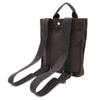 Hermes Her Line Sac a Dos PM Backpack Shoulder Bag Canvas Gray — view 2