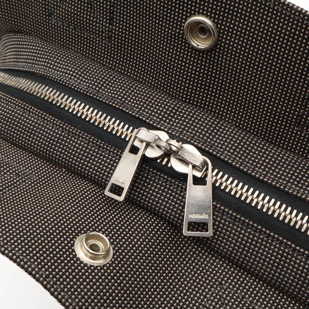 Hermes Her Line Sac a Dos PM Backpack Shoulder Bag Canvas Gray — view 5