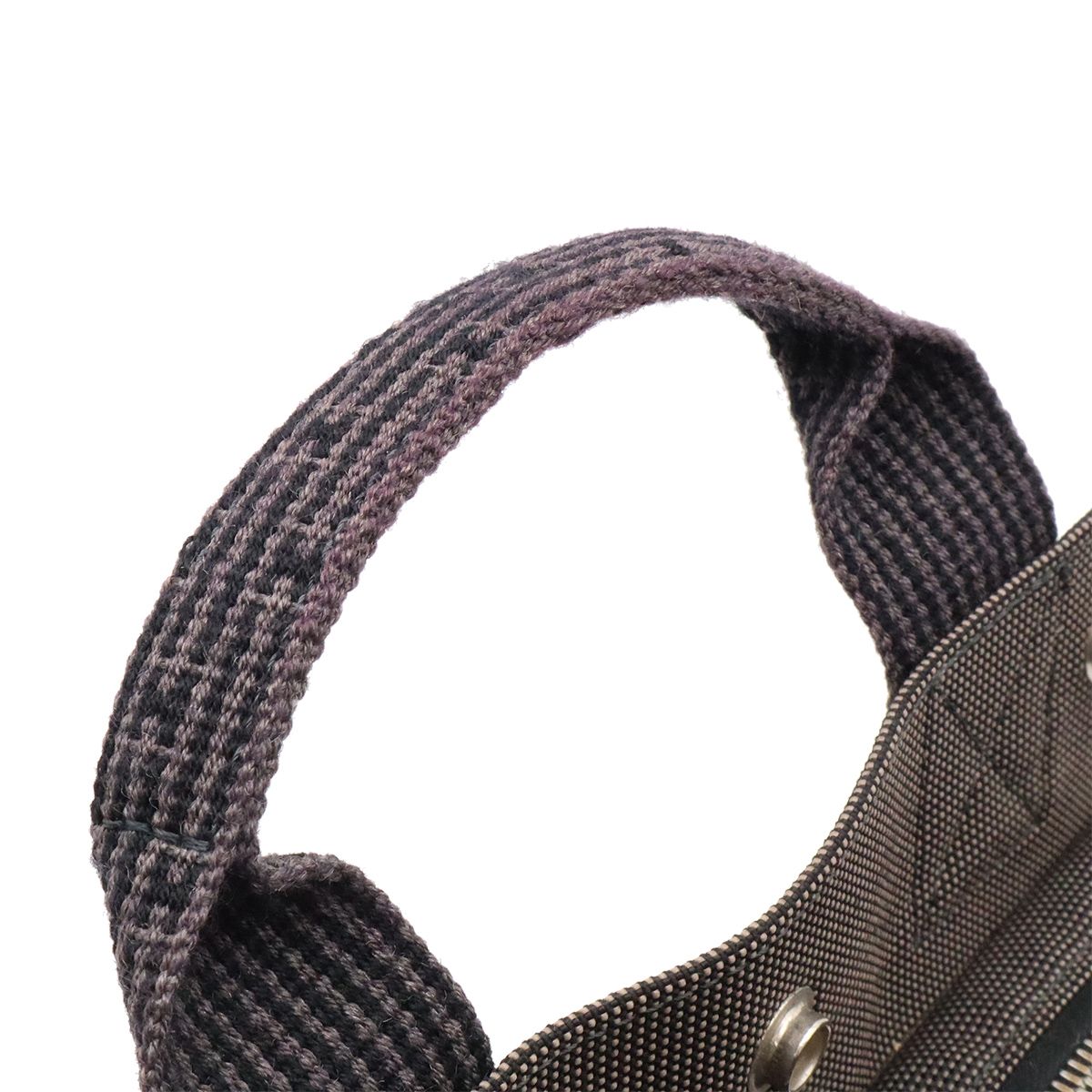 Hermes Her Line Sac a Dos PM Backpack Shoulder Bag Canvas Gray — view 7