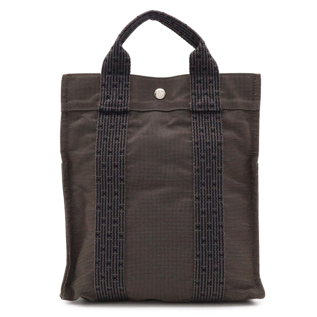Hermes Her Line Sac a Dos PM Backpack Shoulder Bag Canvas Gray