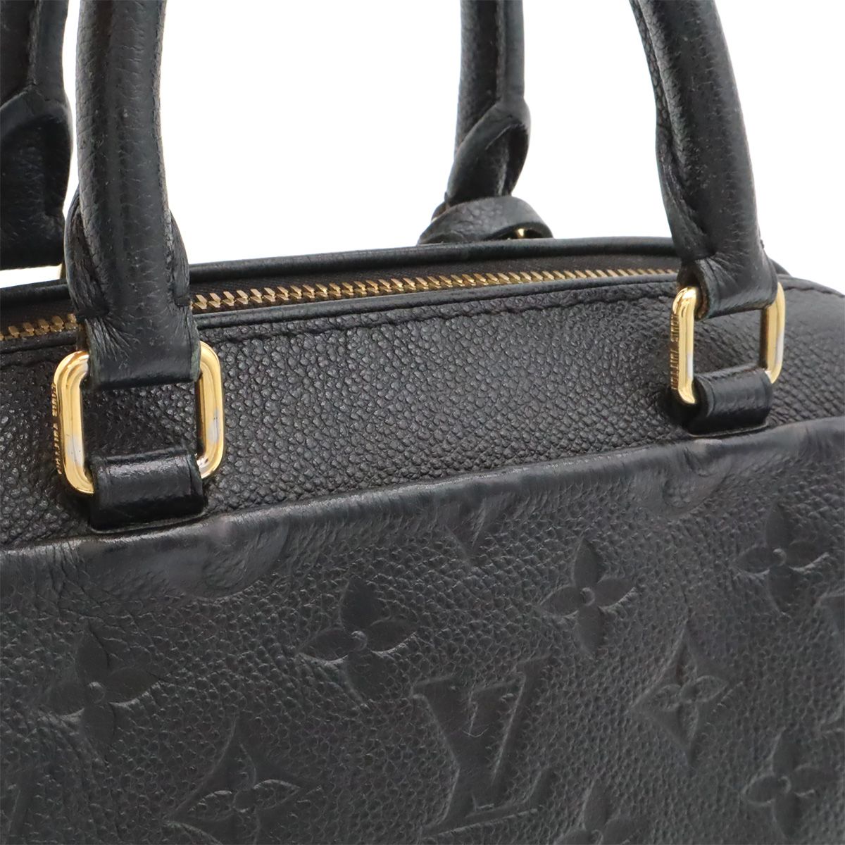 Louis Vuitton Monogram Empreinte Speedy Bandouliere 20 2-Way Shoulder Bag Noir — view 7