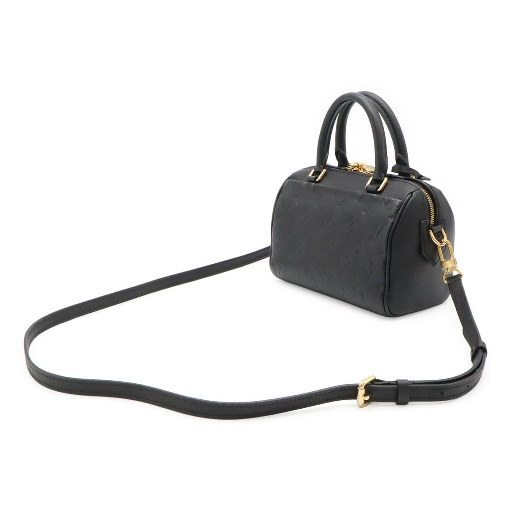 Louis Vuitton Monogram Empreinte Speedy Bandouliere 20 2-Way Shoulder Bag Noir — view 2