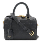 Louis Vuitton Monogram Empreinte Speedy Bandouliere 20 2-Way Shoulder Bag Noir