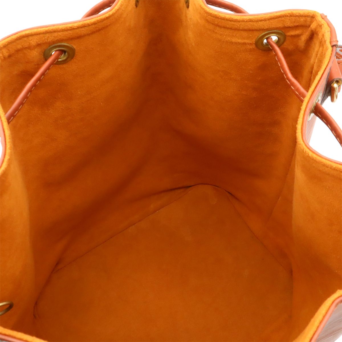 Louis Vuitton Epi Noe Drawstring Shoulder Bag Leather Kenya Brown — view 5