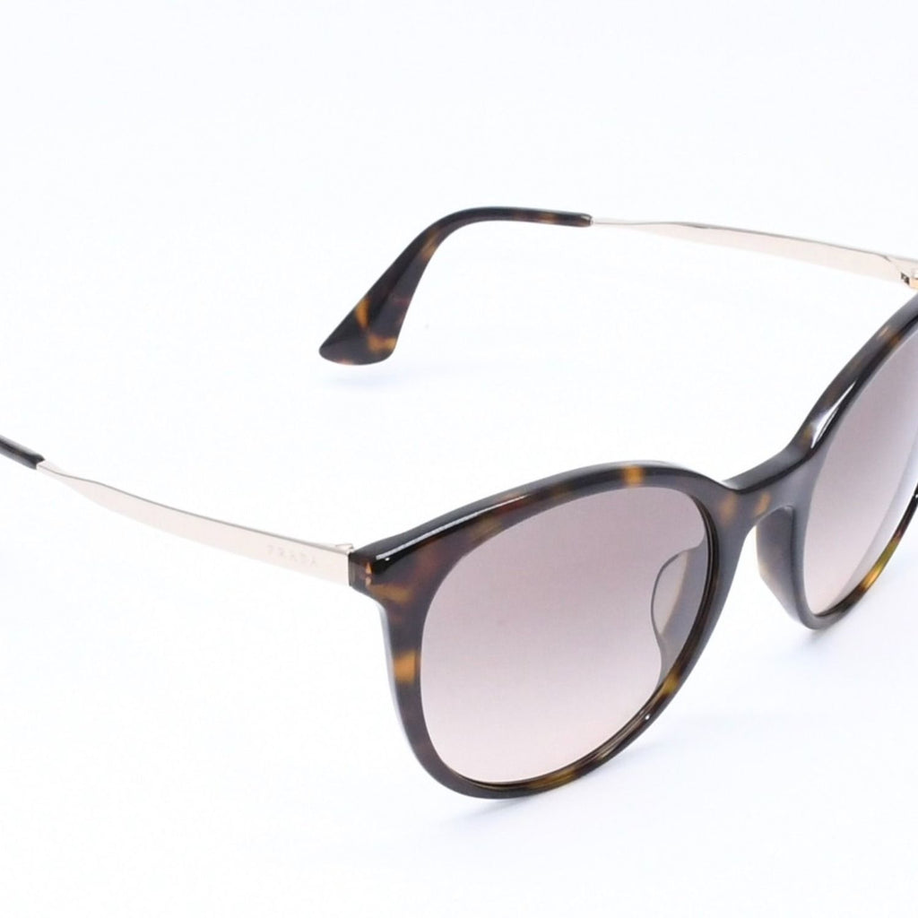 Prada Sunglasses Eyewear Tortoiseshell Pattern Side Logo Acetate — view 4