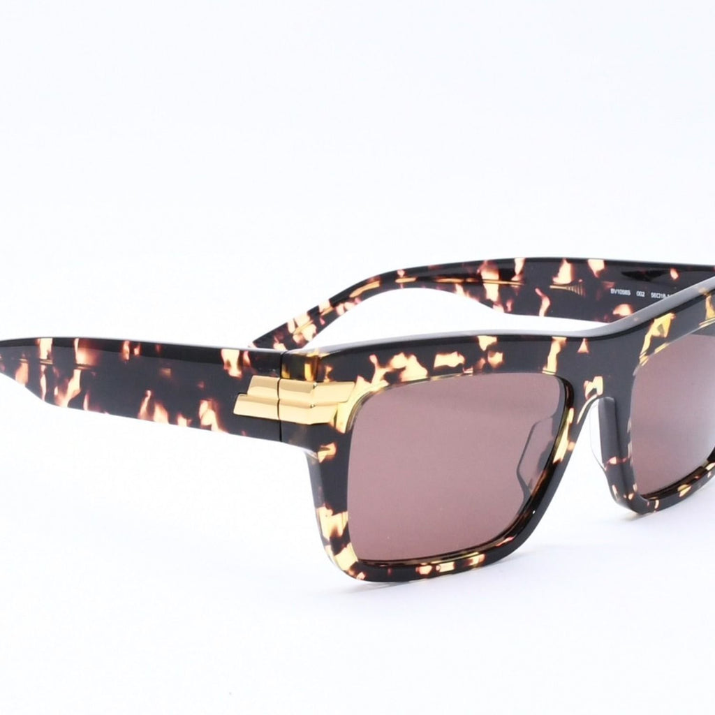 Bottega Veneta Side Logo Sunglasses Eyewear 18 145 Gold — view 4