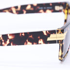 Bottega Veneta Side Logo Sunglasses Eyewear 18 145 Gold — view 8