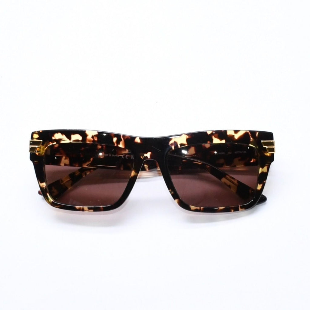 Bottega Veneta Side Logo Sunglasses Eyewear 18 145 Gold — view 2