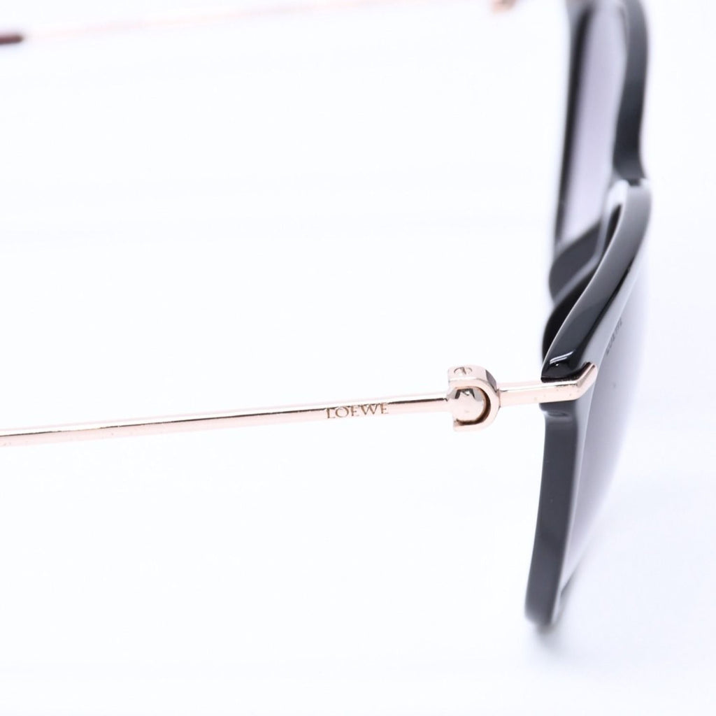 Loewe Sunglasses Eyewear Side Logo Black Acetate — view 7