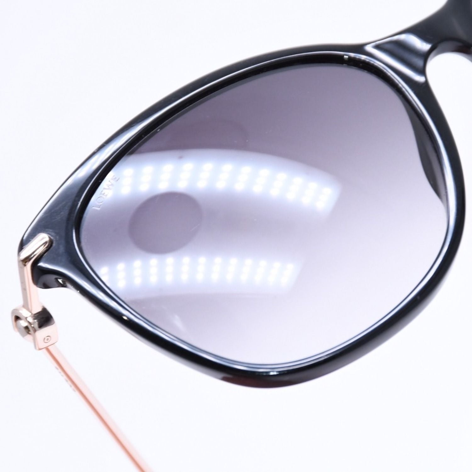 Loewe Sunglasses Eyewear Side Logo Black Acetate — view 8