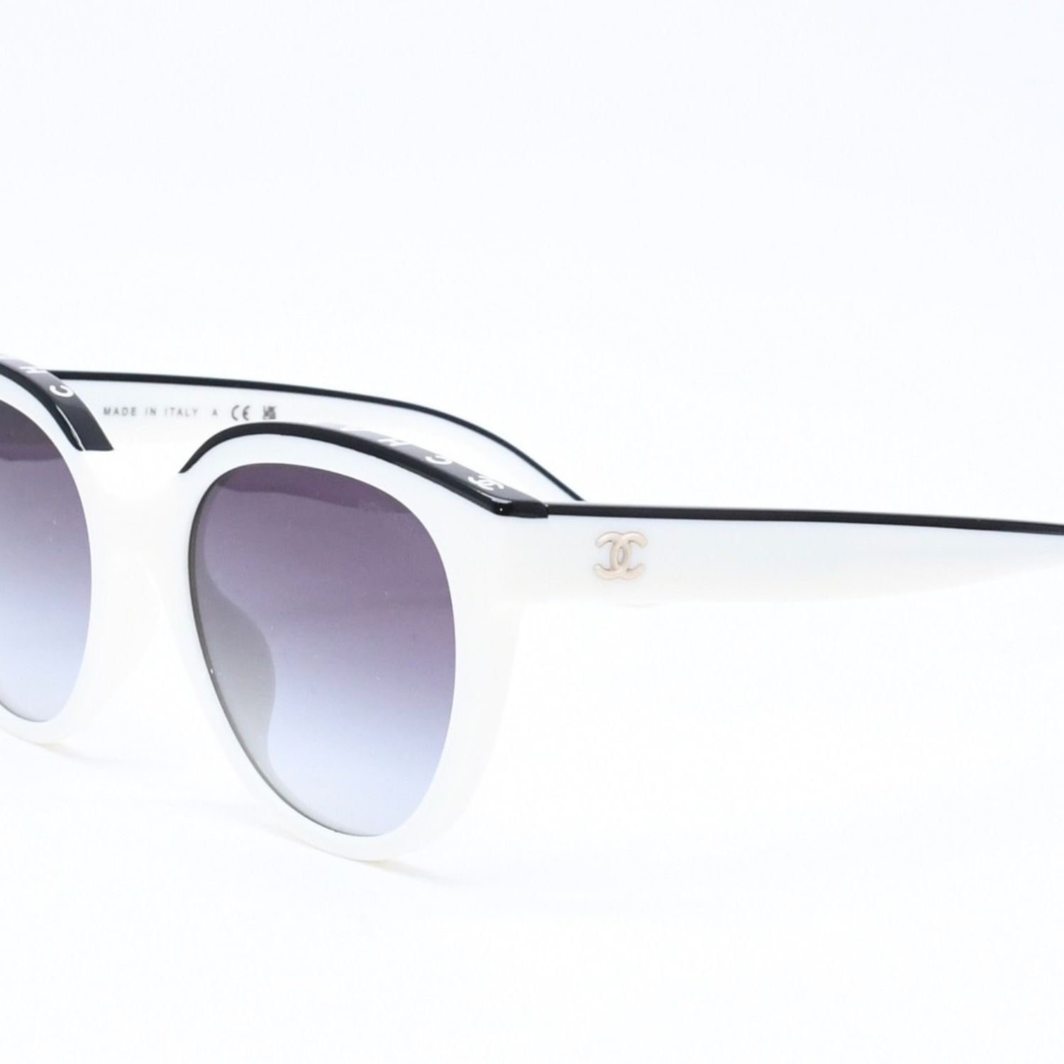 Chanel Sunglasses Eyewear S6 CC Logo Bicolor — view 3