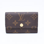 Louis Vuitton Multicles 6 Key Case Monogram Canvas Key Hook Key Holder — view 2