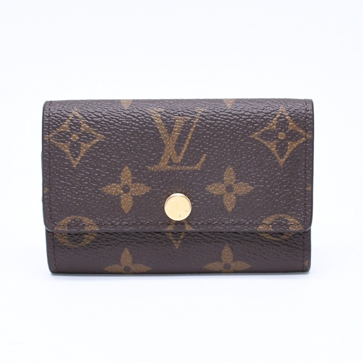 Louis Vuitton Multicles 6 Key Case Monogram Canvas Key Hook Key Holder — view 2